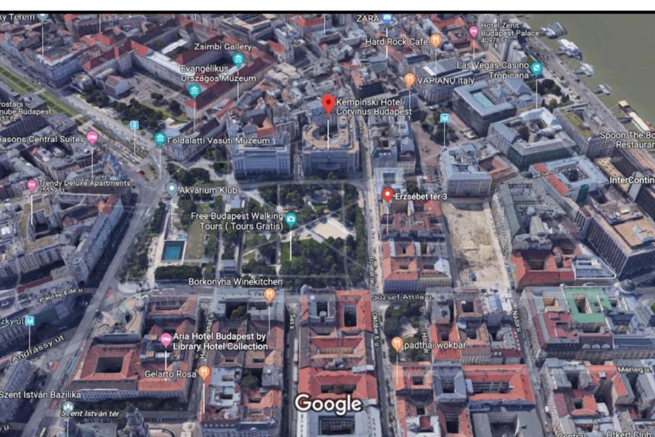 City Corso Apartman Budapešť Exteriér fotografie